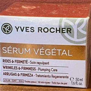 Yves Rocher Serum Vegetal wrinkles and firmness plumping care new sealed